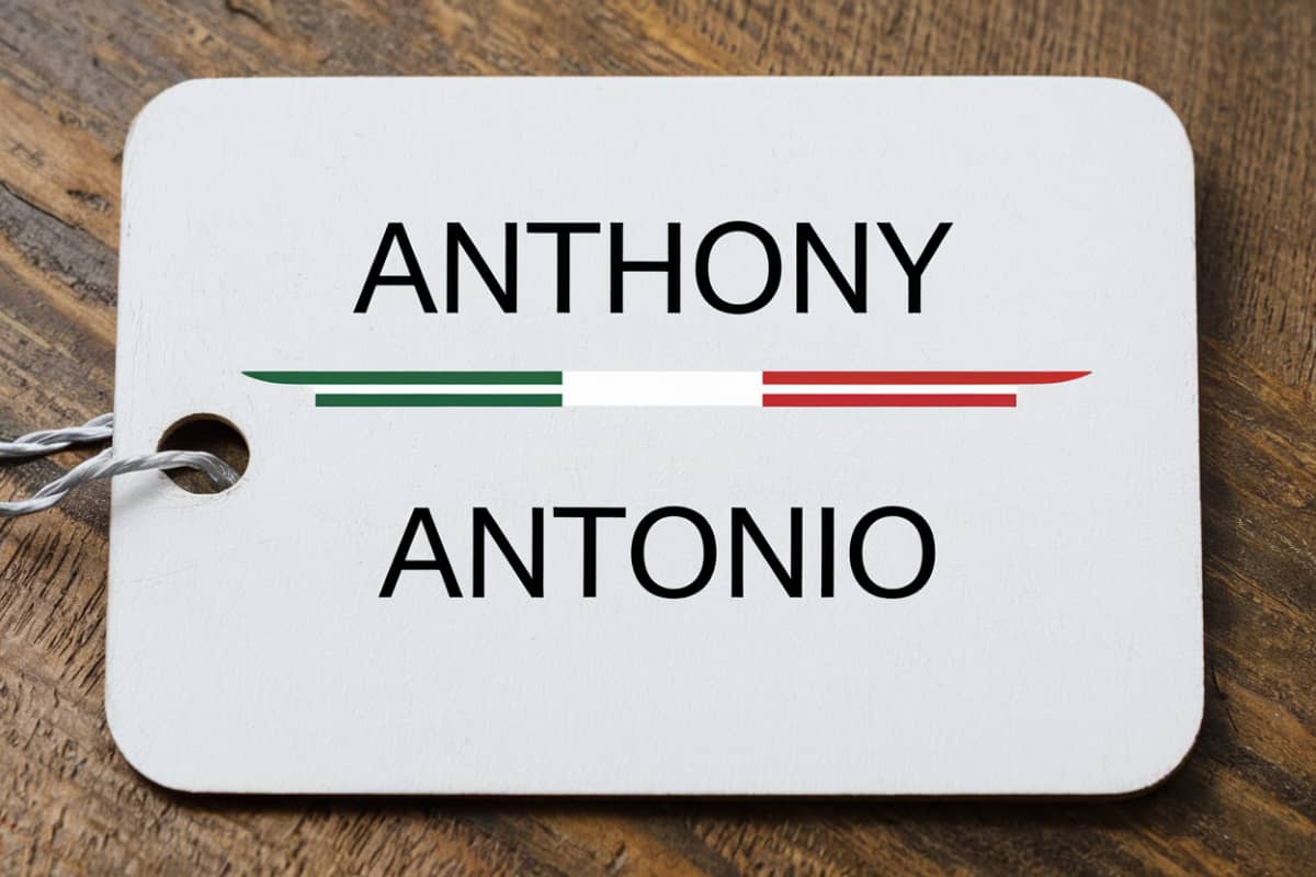Italian name conversion