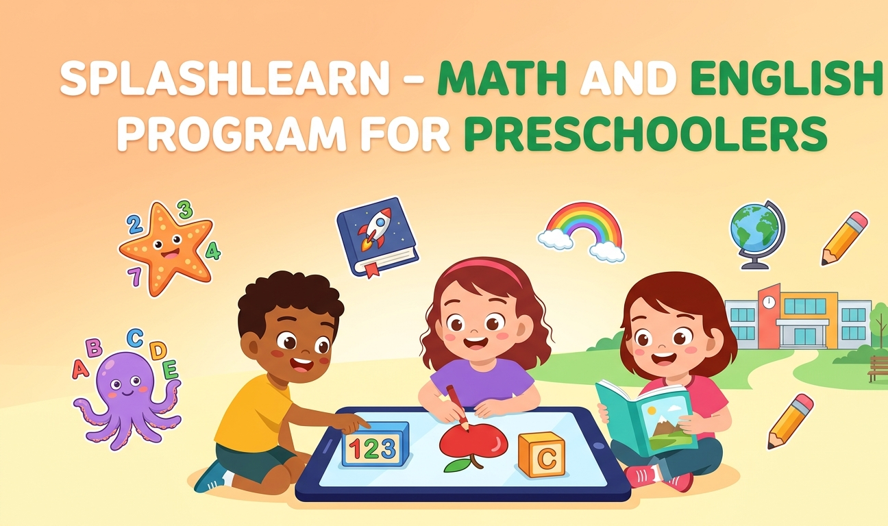 Splash Learn- Math And English Program for Preschoolers | LingoBright